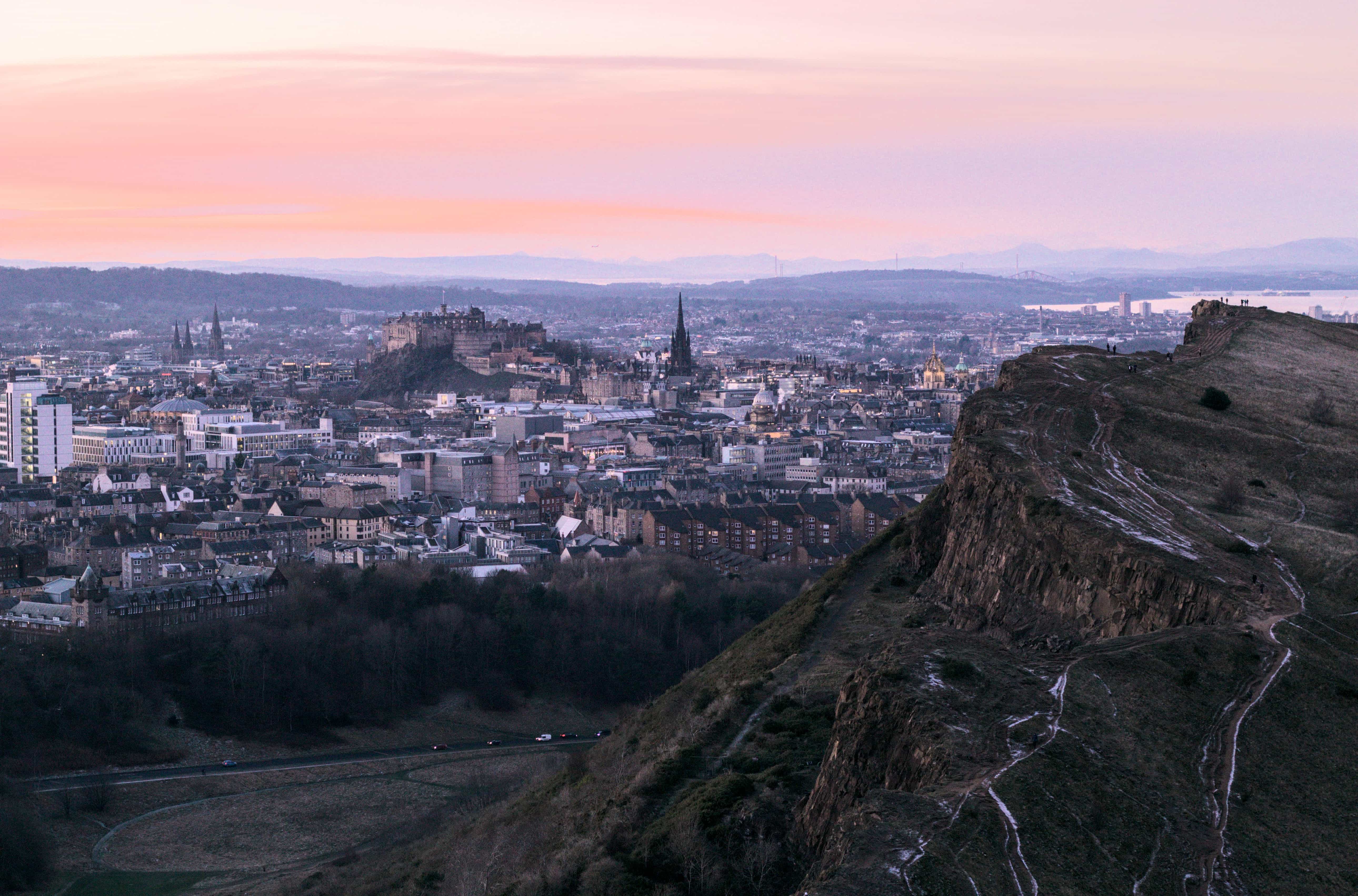 View of Edinburgh from Arthur's Seat